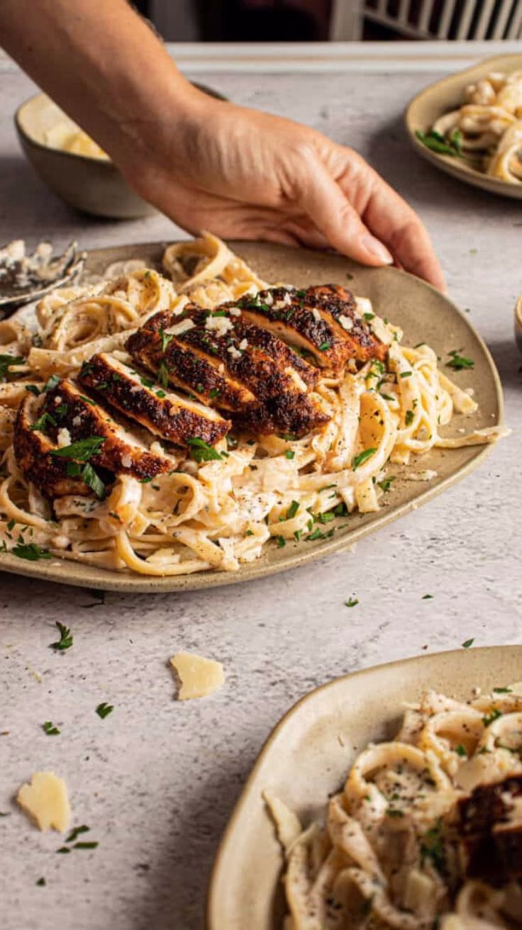 Best Blackened Chicken Alfredo