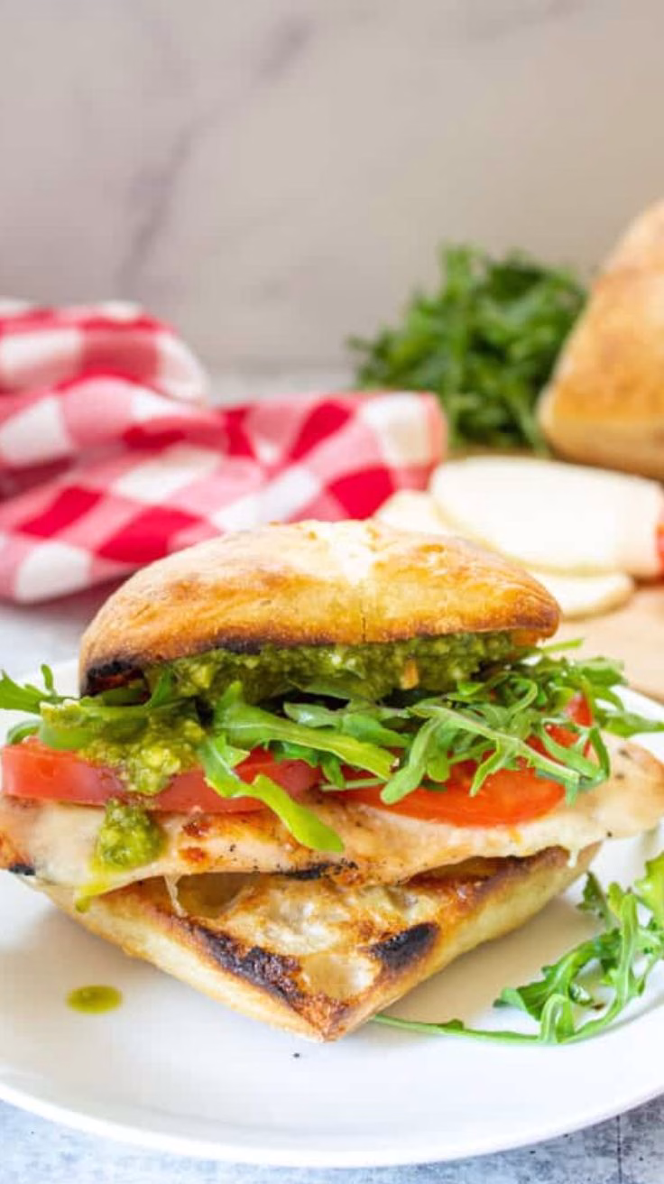 Chicken Pesto Sandwich Recipe