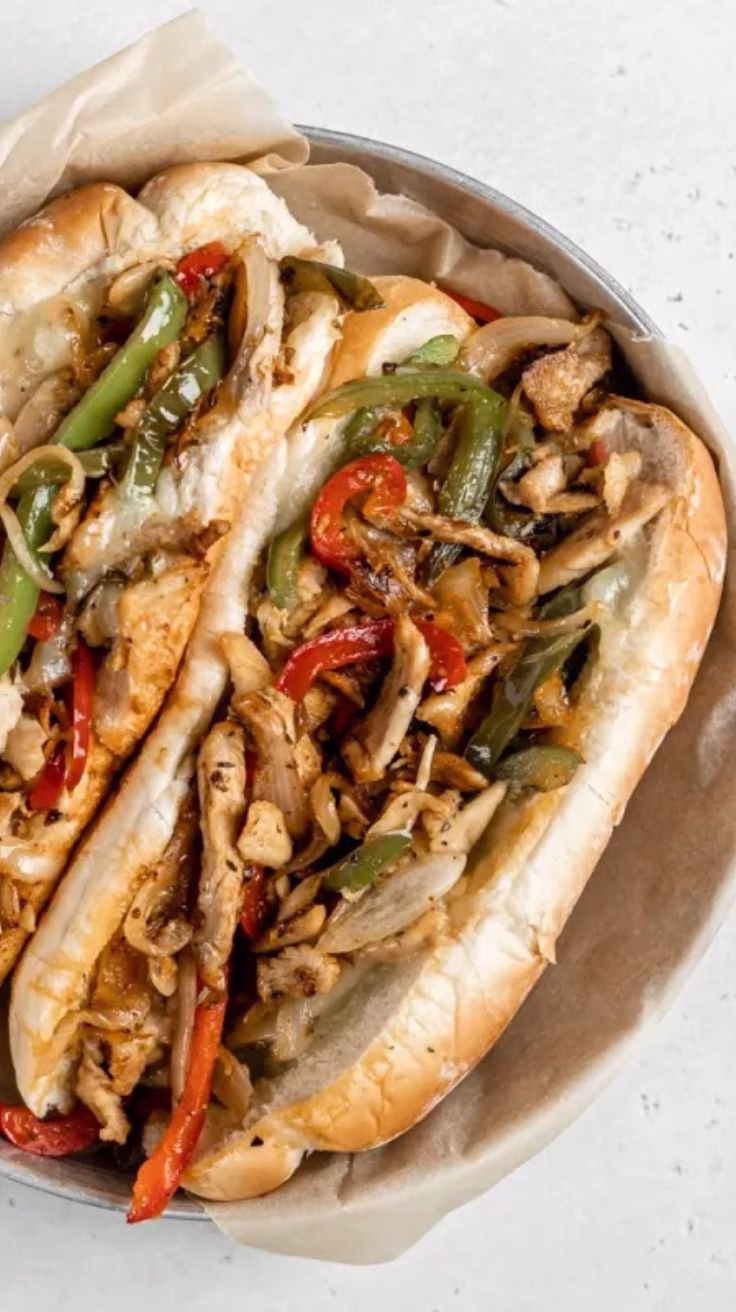 Chicken Philly Sandwich Recipe
