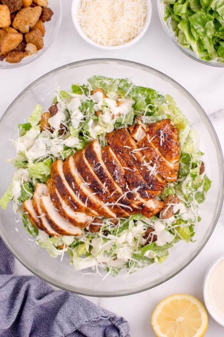 Classic Chicken Caesar Salad Recipe