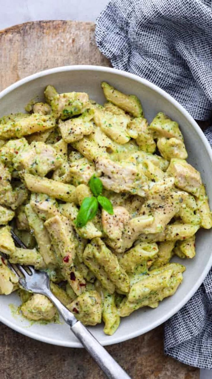 Pesto Chicken Pasta Recipe