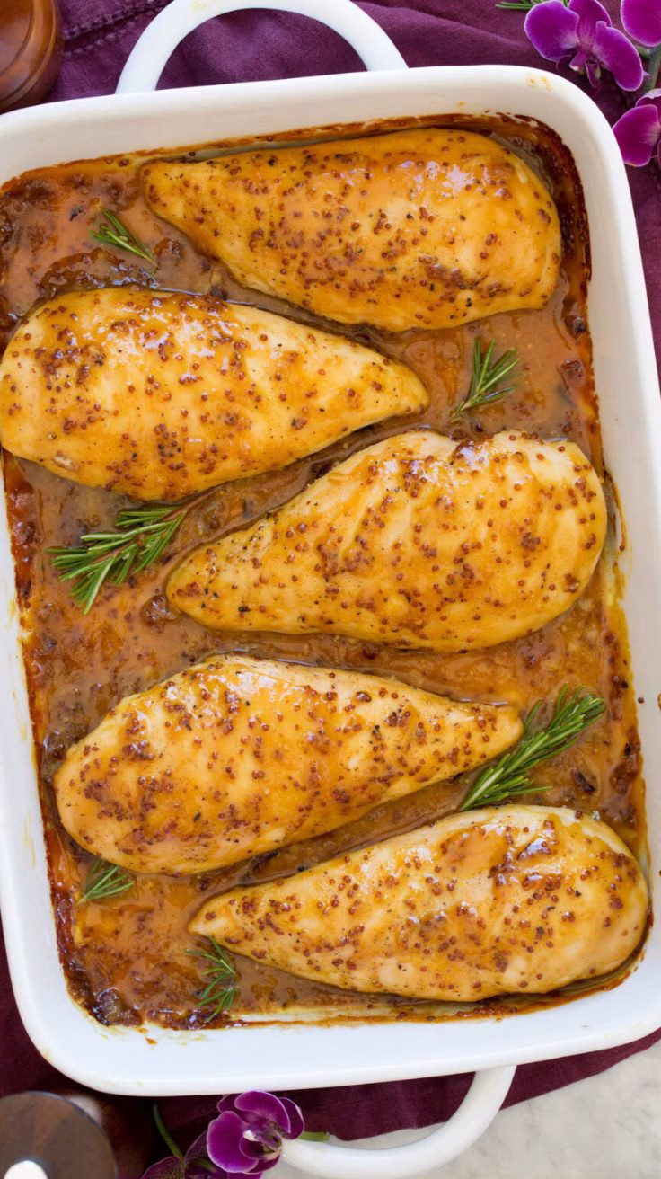 baked honey mustard chicken recipes