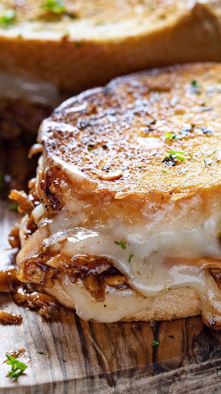 bbq chicken grilled cheese