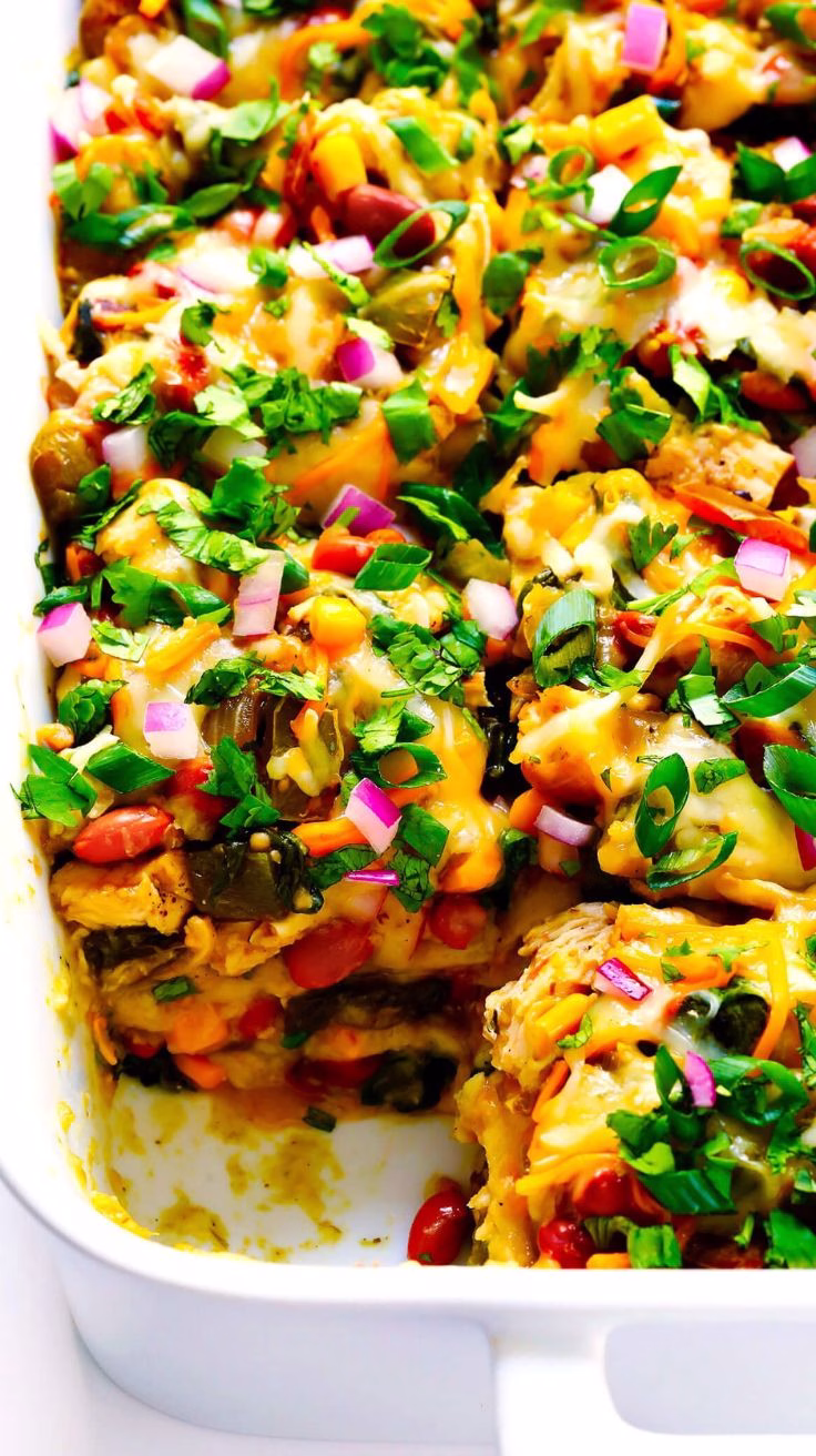 chicken enchilada casserole verde recipe