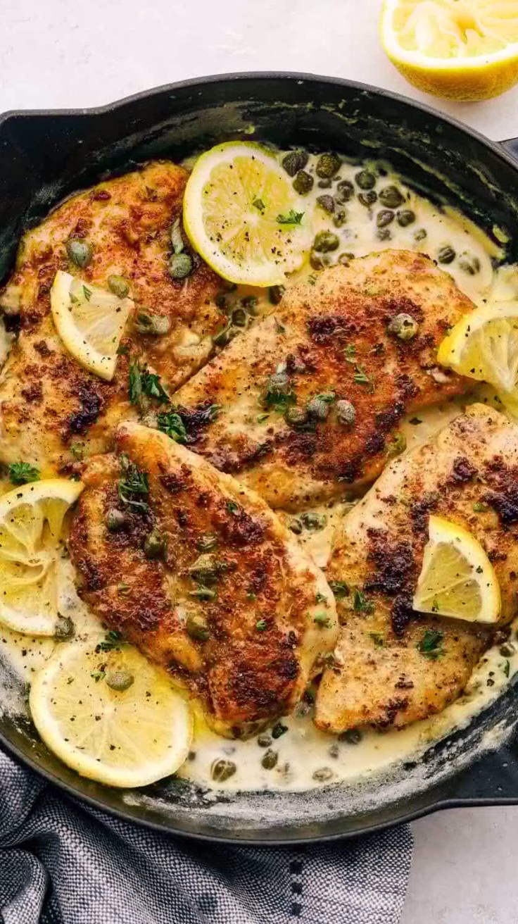 Chicken Piccata with Lemon Sauce Recipe