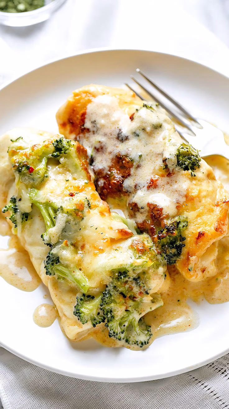 creamy white chicken enchiladas casserole recipe