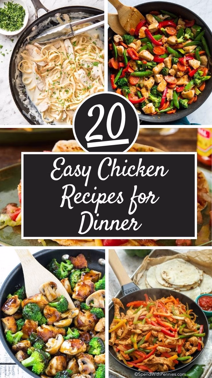 easy chicken recipes for dinner