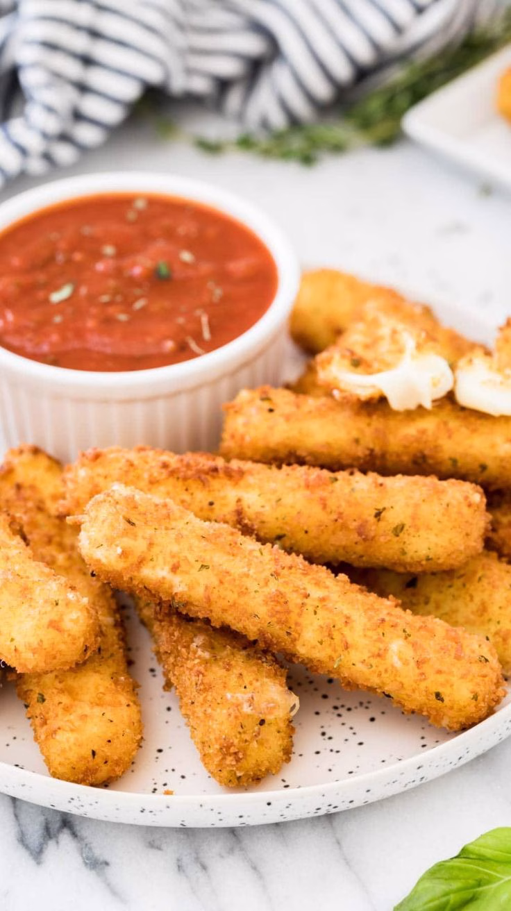 Homemade Mozzarella Sticks Recipe
