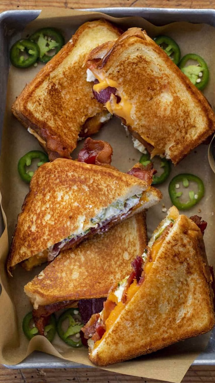 Jalapeno Popper Sandwich Recipe