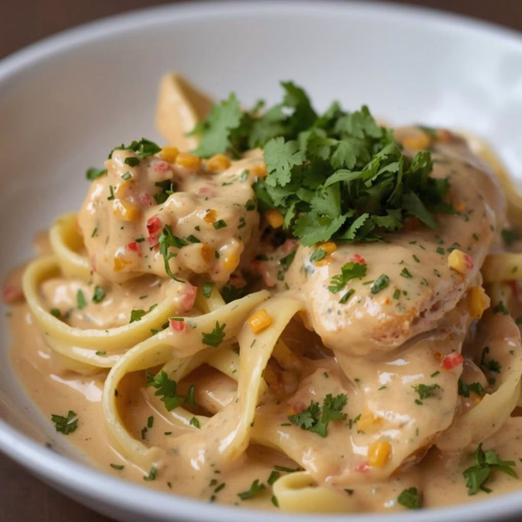 Southwest Chicken Alfredo Recipe 