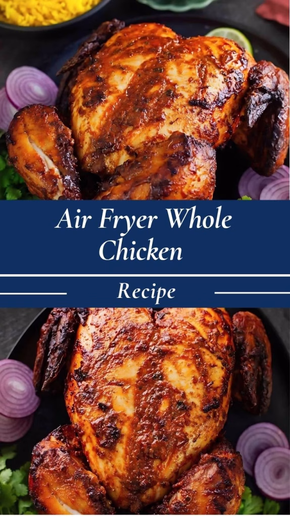 Air Fryer Whole Chicken Recipe