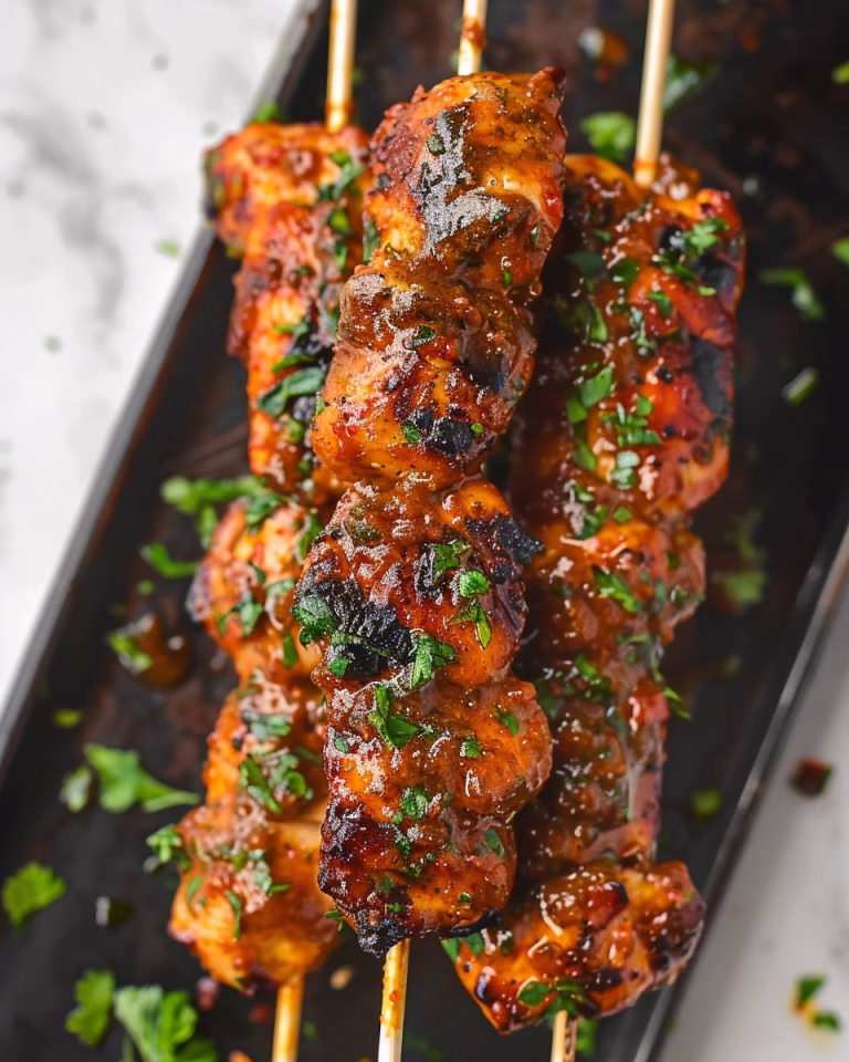 Buffalo Ranch Chicken Skewers Recipe