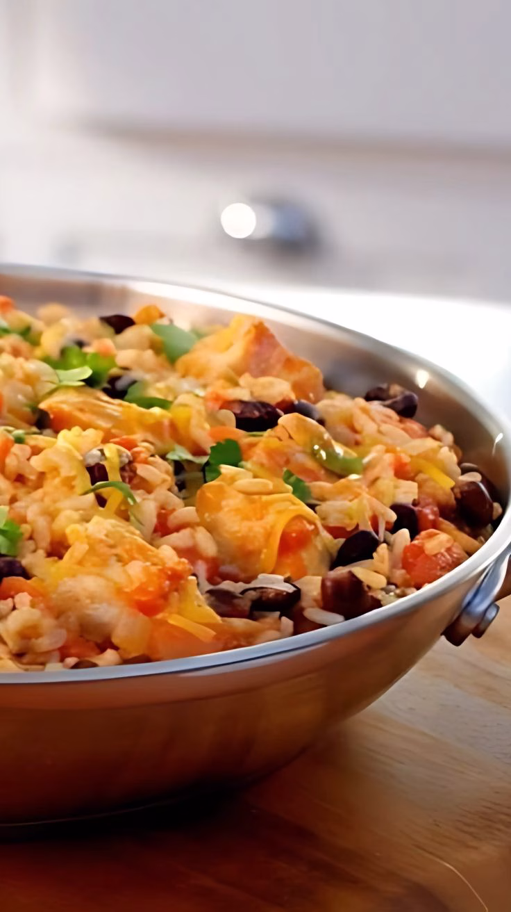 Chicken Burrito Skillet Recipe