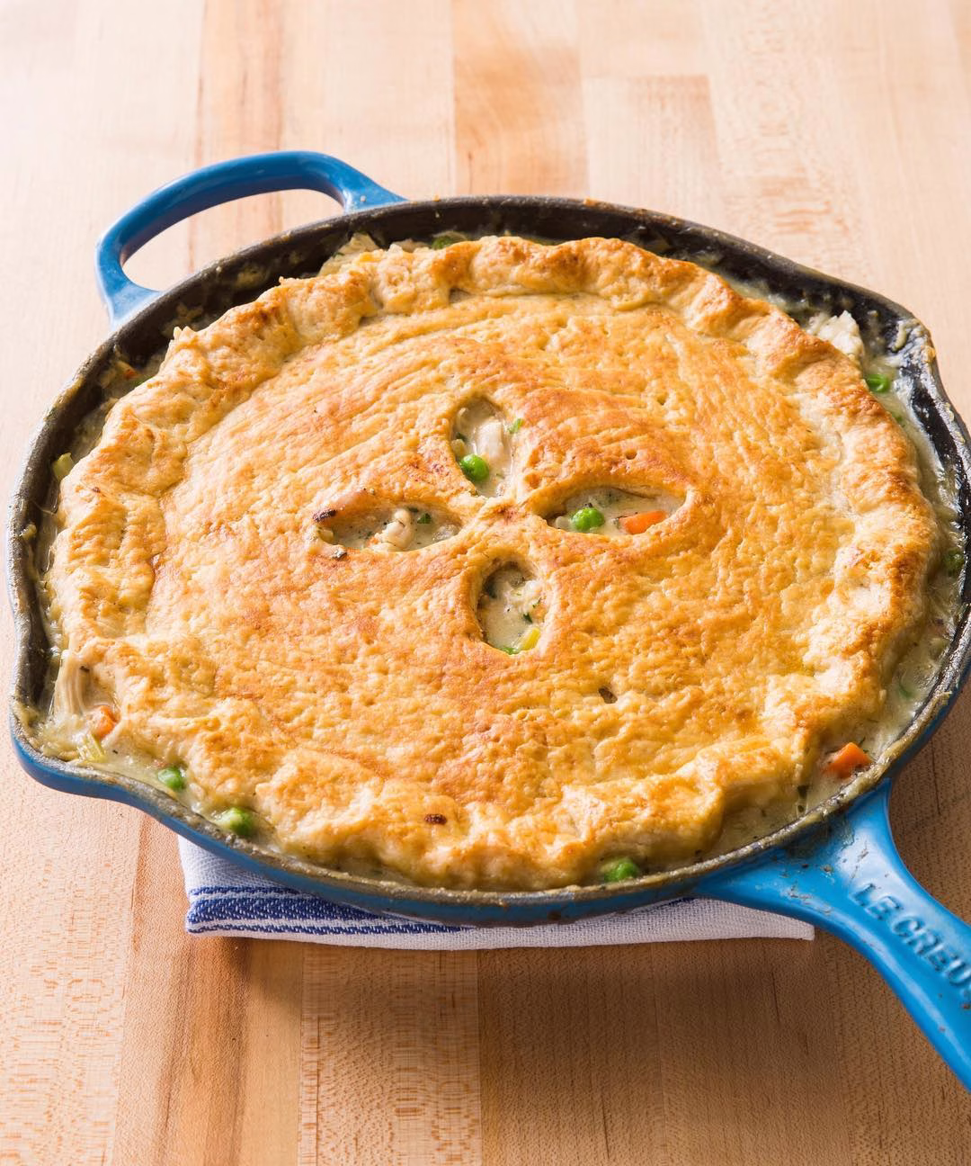 Chicken Pot Pie Skillet Recipe