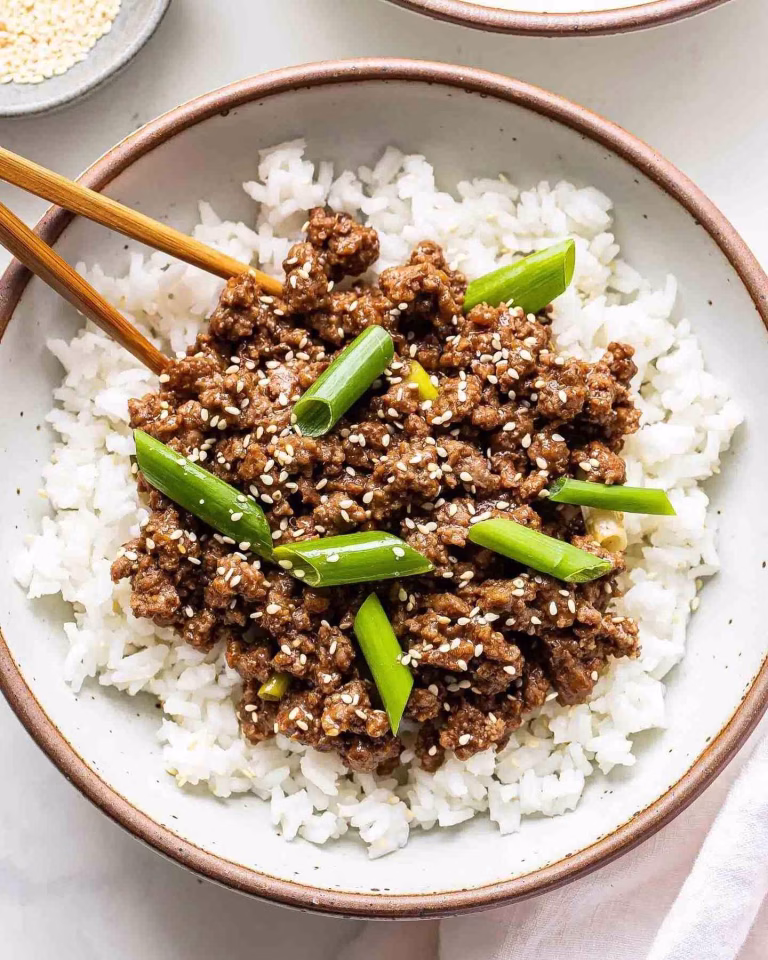 Mongolian Ground Beef Recipe