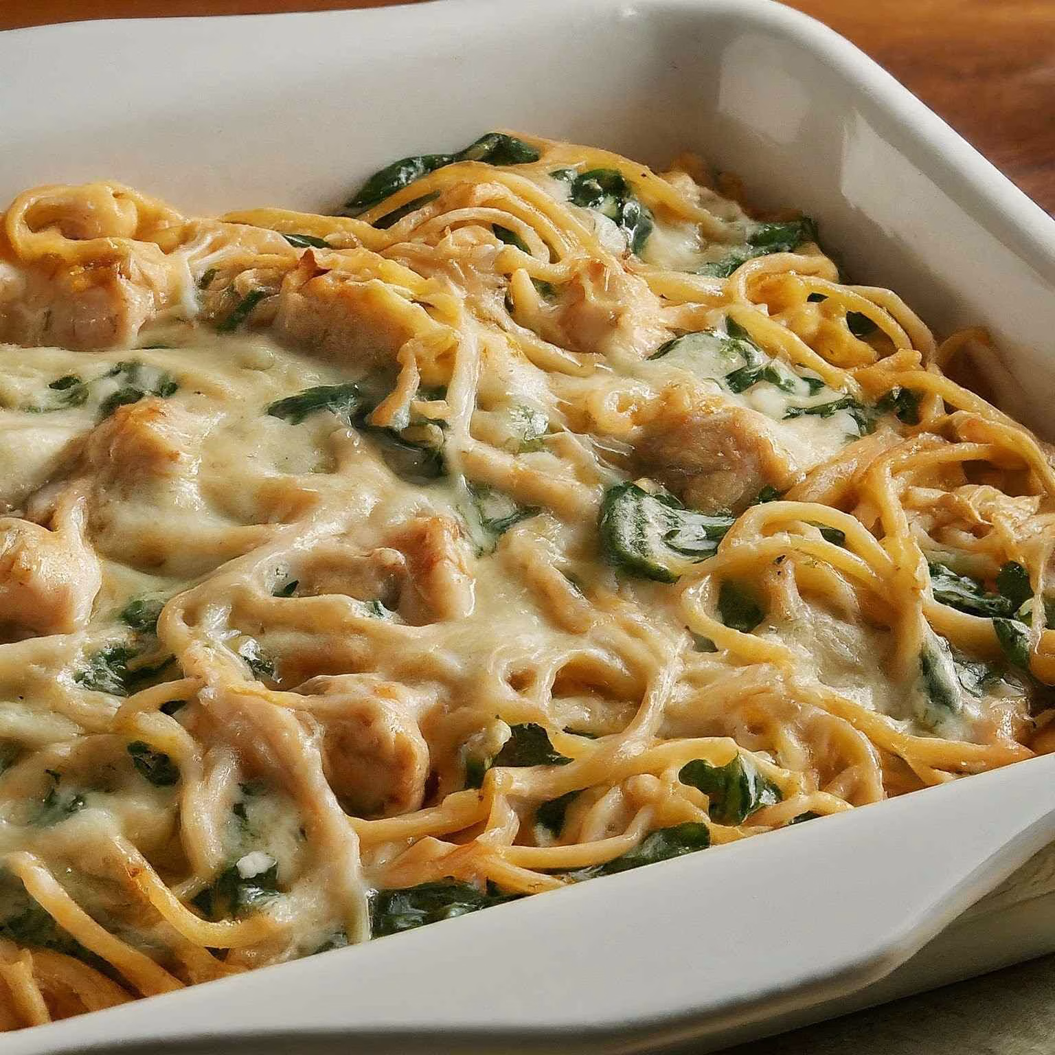 baked chicken spaghetti recipe