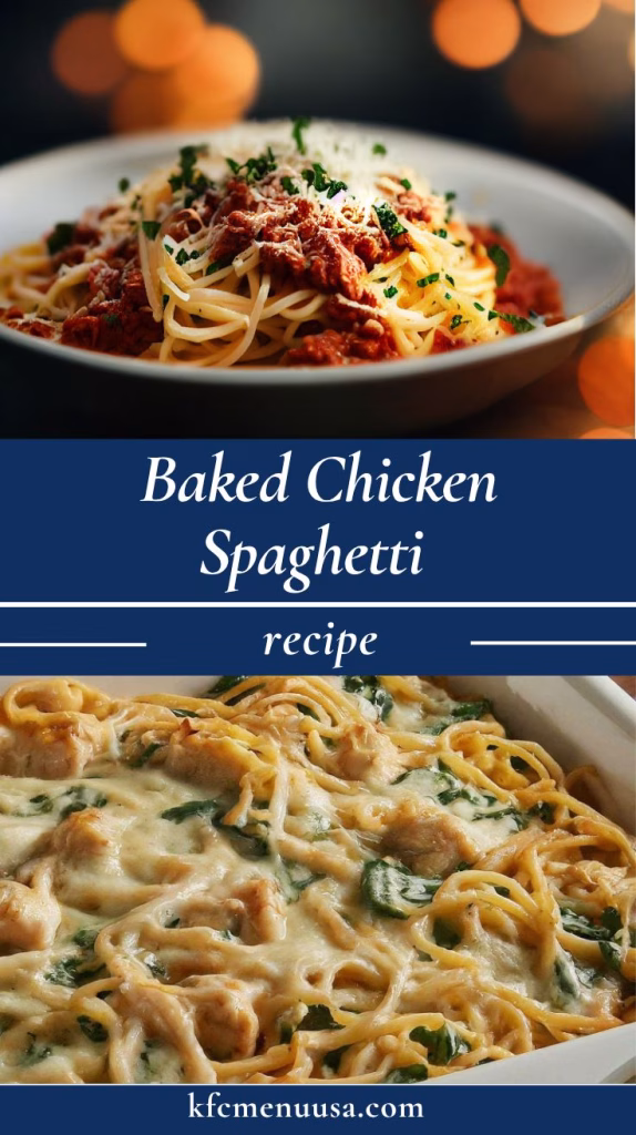 Baked Chicken Spaghetti Recipe