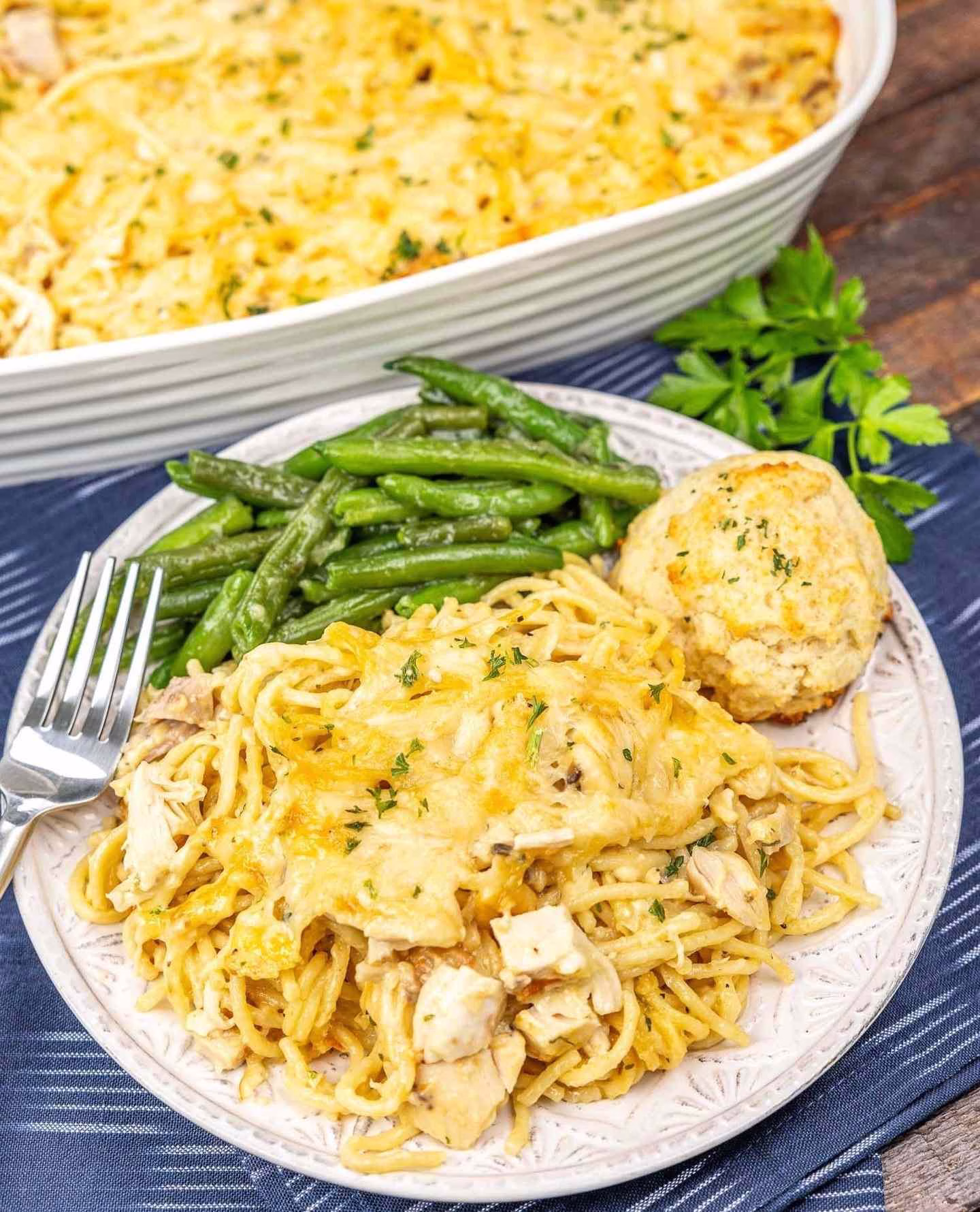 cheesy chicken spaghetti recipe