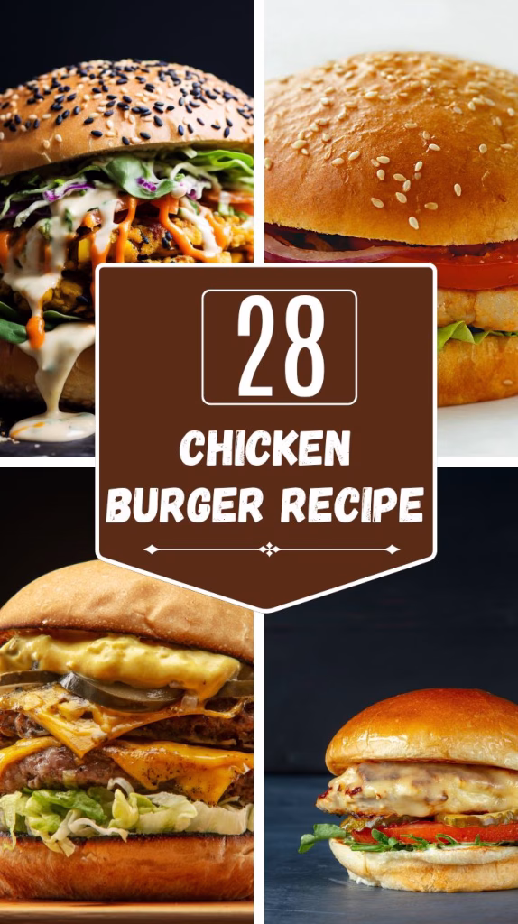 chicken burger recipe