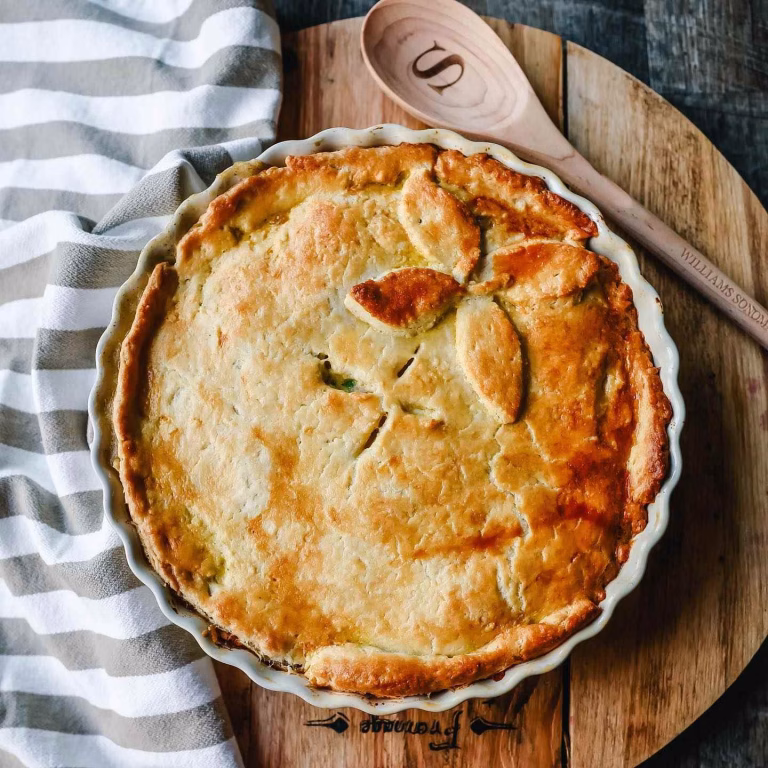 chicken pot pie crust recipe