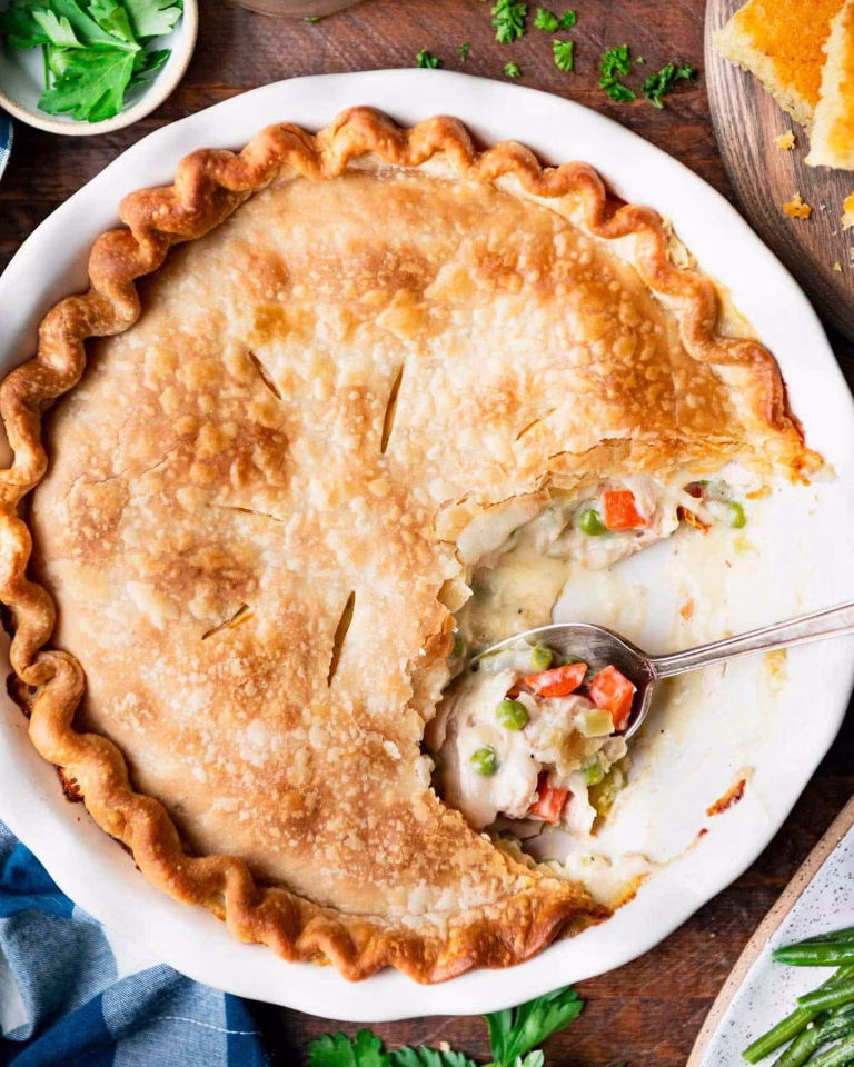 chicken pot pie easy recipe