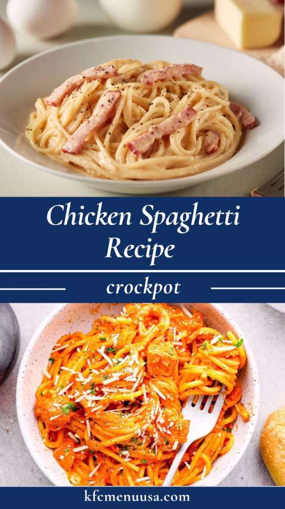 chicken Spaghetti Recipe Crockpot