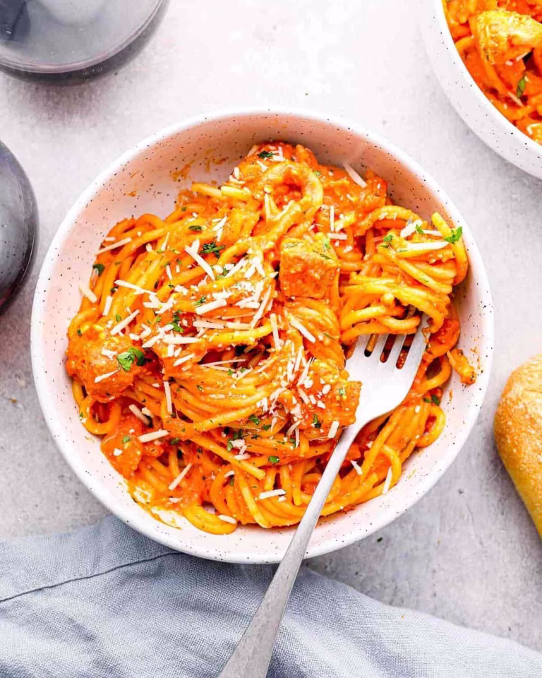 chicken spaghetti recipe crockpot