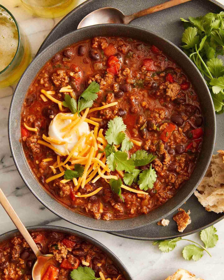 ground beef chili recipe