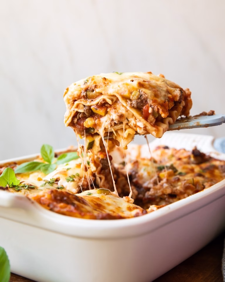 ground beef lasagna recipe