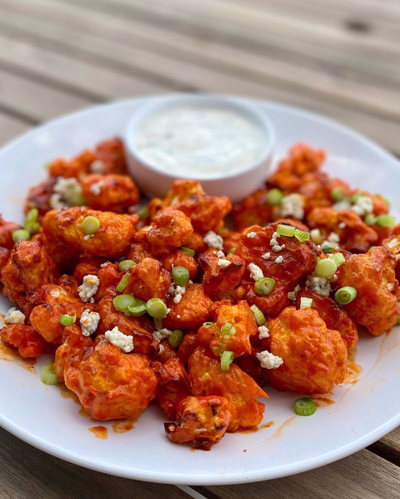 Air Fryer Buffalo Cauliflower Bites