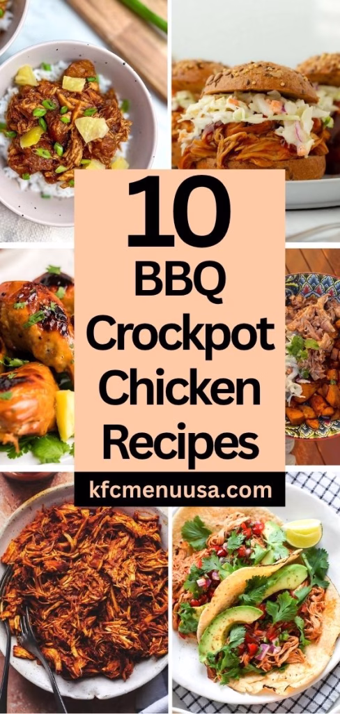 BBQ Crockpot Chicken Recipes