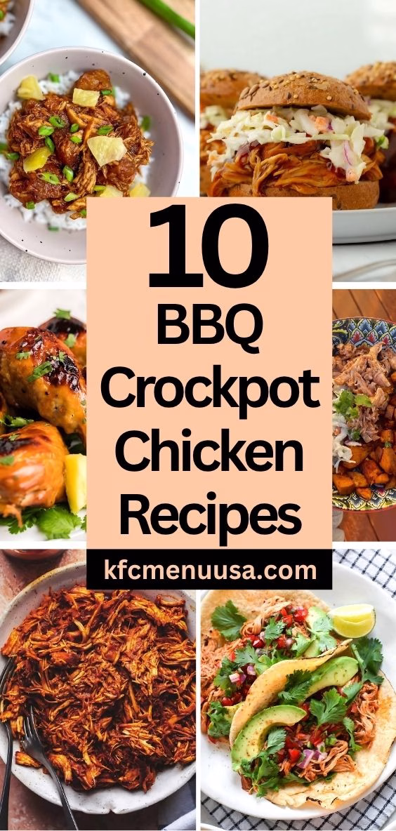 BBQ Crockpot Chicken Recipes