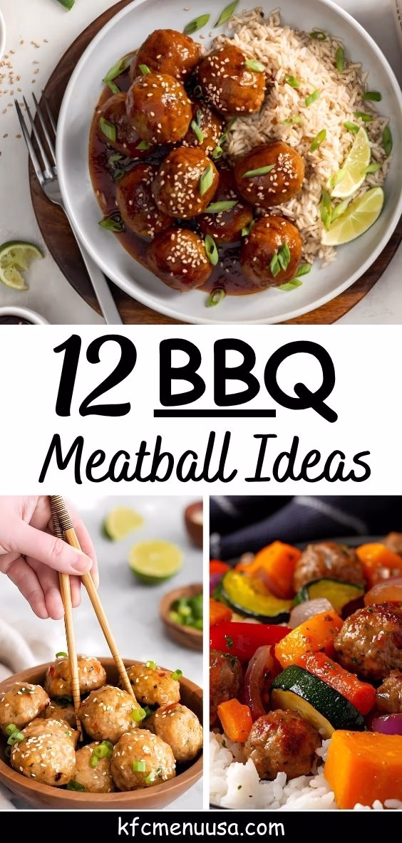 BBQ Meatball Ideas