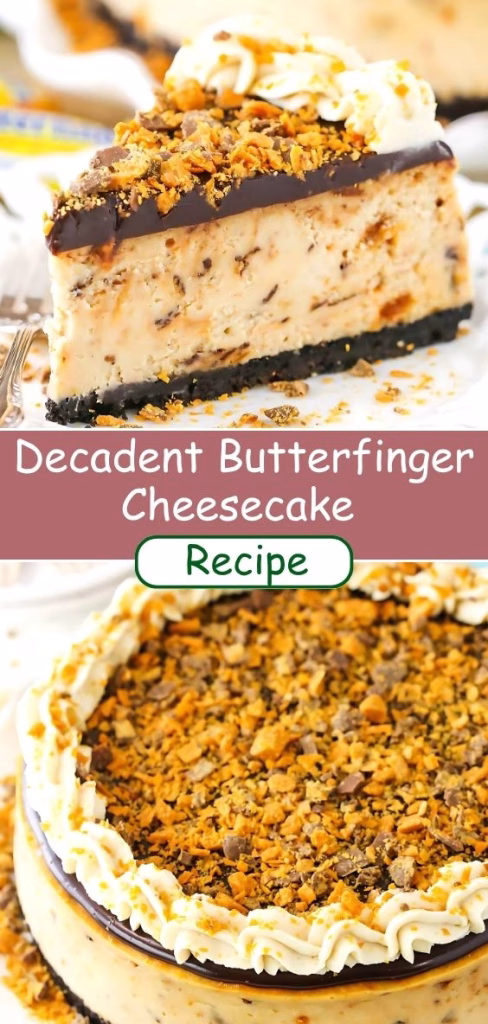 Butterfinger Cheesecake Recipe