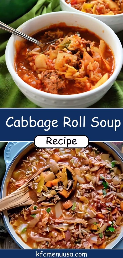 Cabbage Roll Soup Recipe