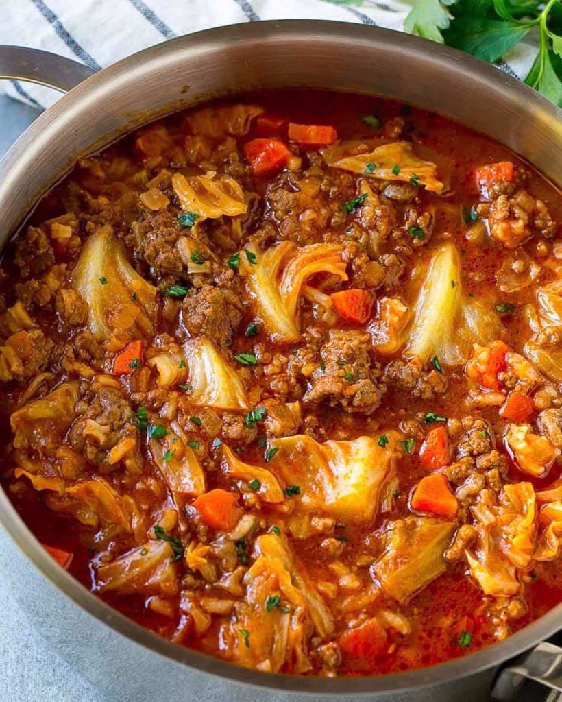 Cabbage Roll Soup Recipe