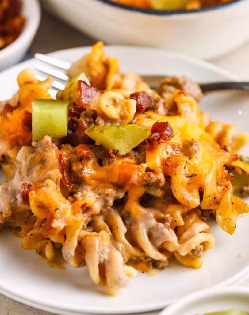 Cheeseburger Casserole