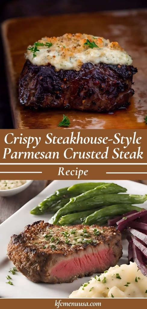 Crispy Steakhouse-Style Parmesan Crusted Steak