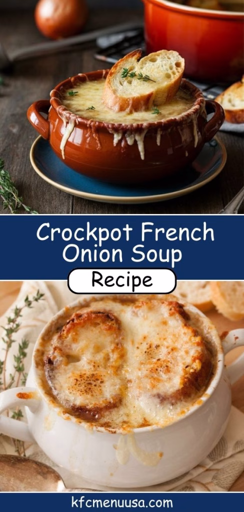 Crockpot French Onion Soup Recipe
