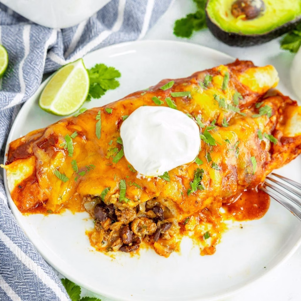 Ground Beef Enchiladas