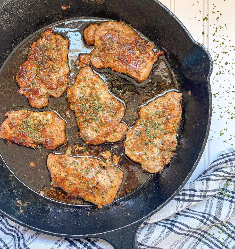 Honey Garlic Pork Chops