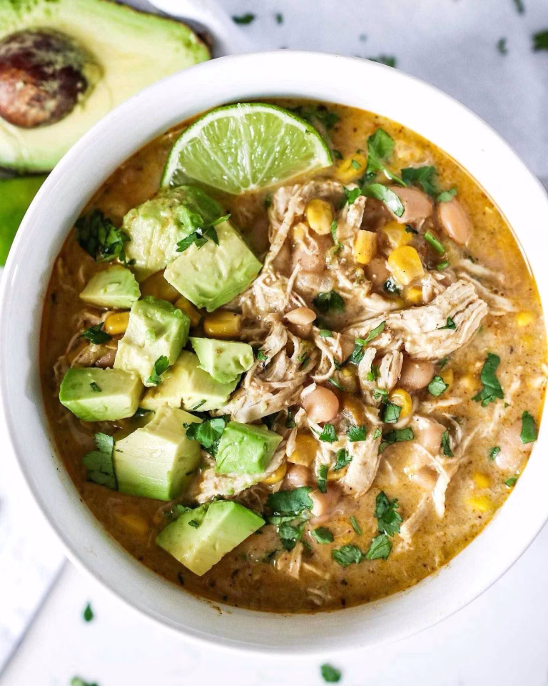 Instant Pot White Chicken Chili