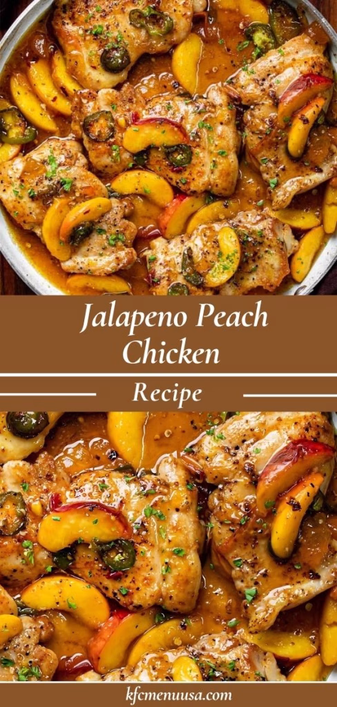 Jalapeno Peach Chicken Recipe