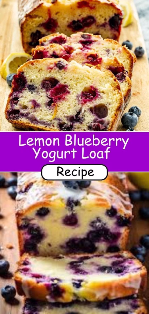 Lemon Blueberry Yogurt Loaf Recipe