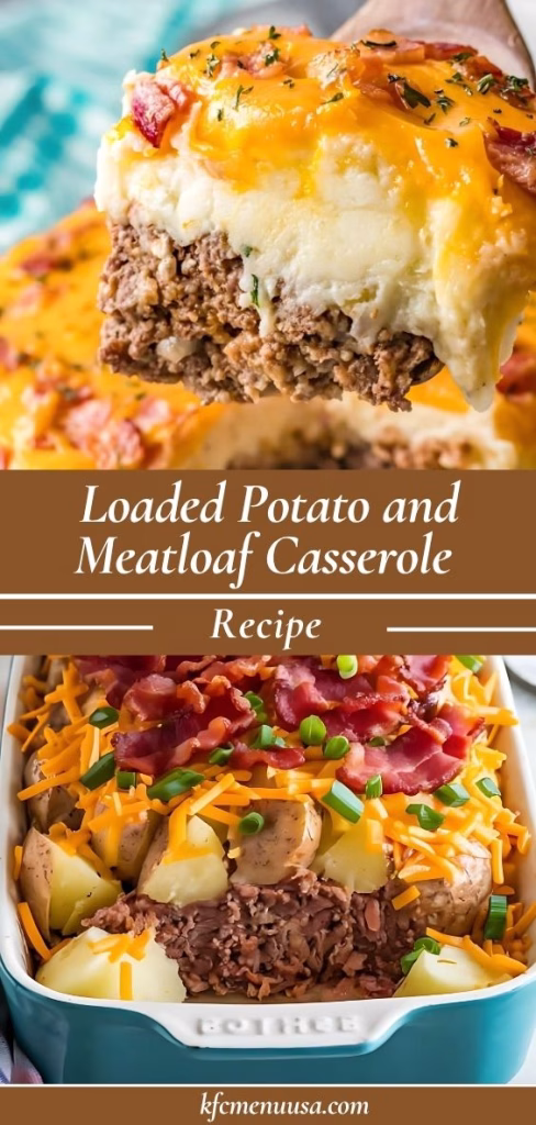 Loaded Potato and Meatloaf Casserole Recipe