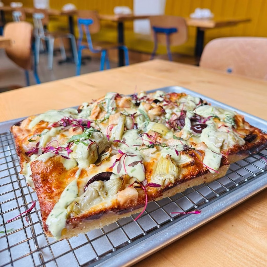 Mediterranean Chicken Pizza