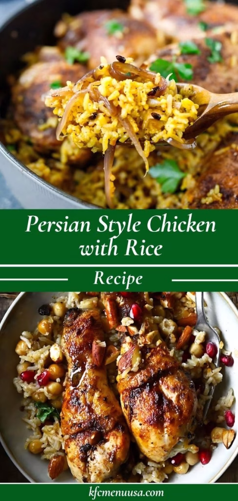 Persian Style Chicken with Rice Recipe