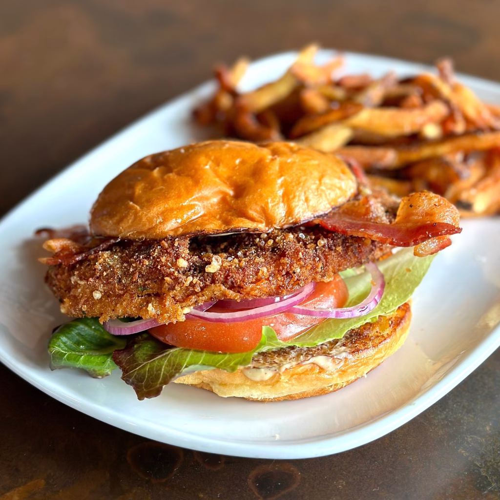 Pork Schnitzel Sandwich