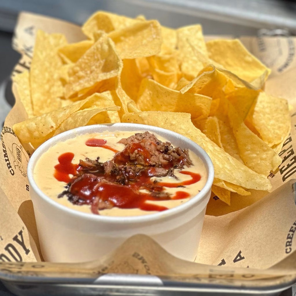 Smoked Brisket Queso Dip