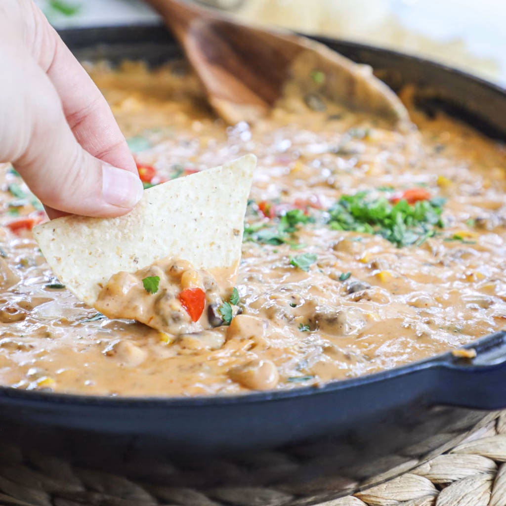 Smoked Queso Dip on the Grill